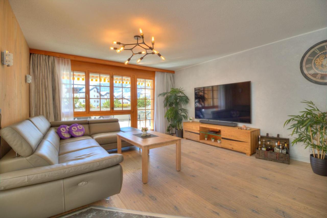 Apartament Aramis 1 Leukerbad Zewnętrze zdjęcie